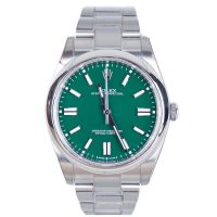 Rolex Oyster Perpetual 41 Green Dial 2021