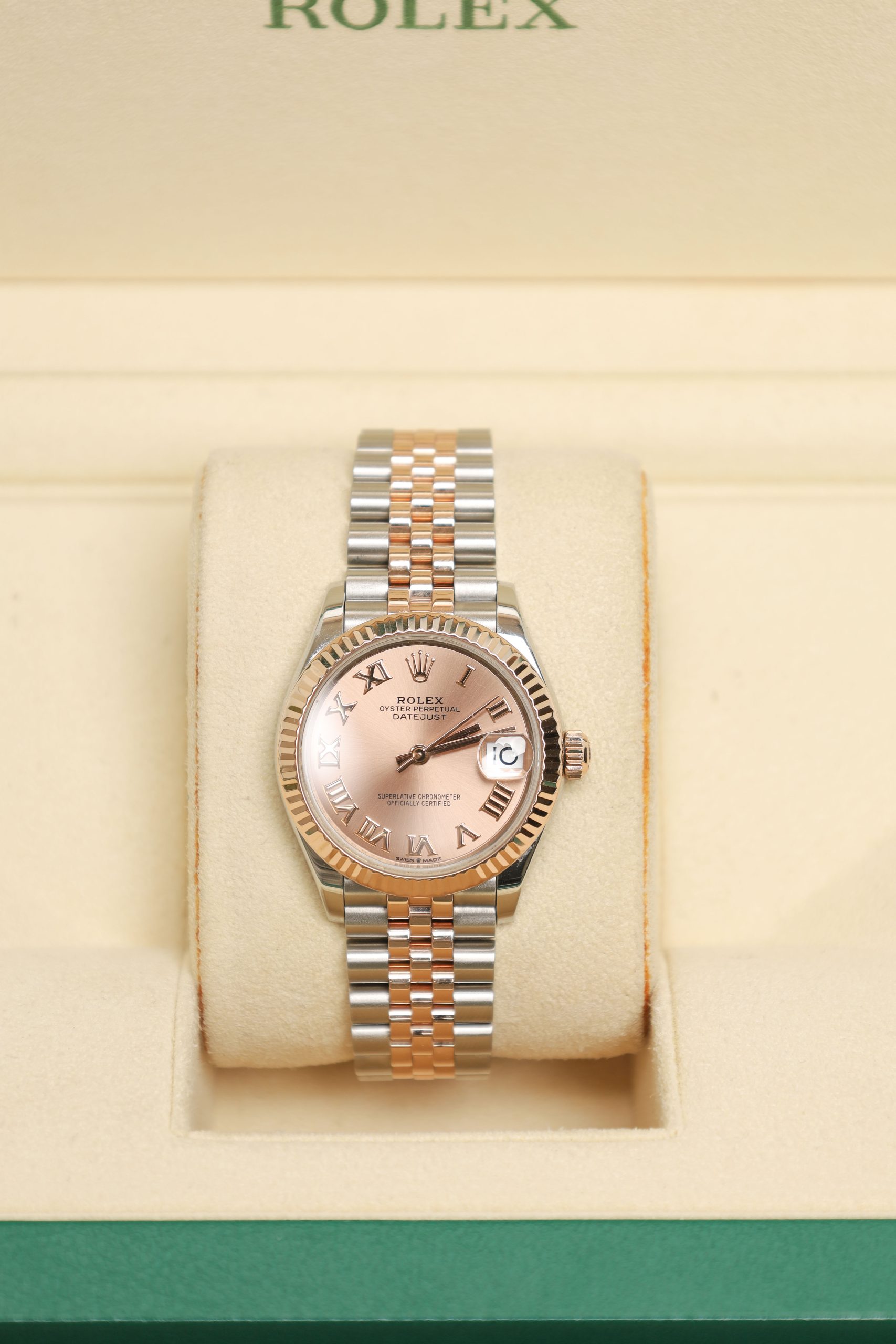 Rolex Datejust 31mm Pink Roman Jubilee