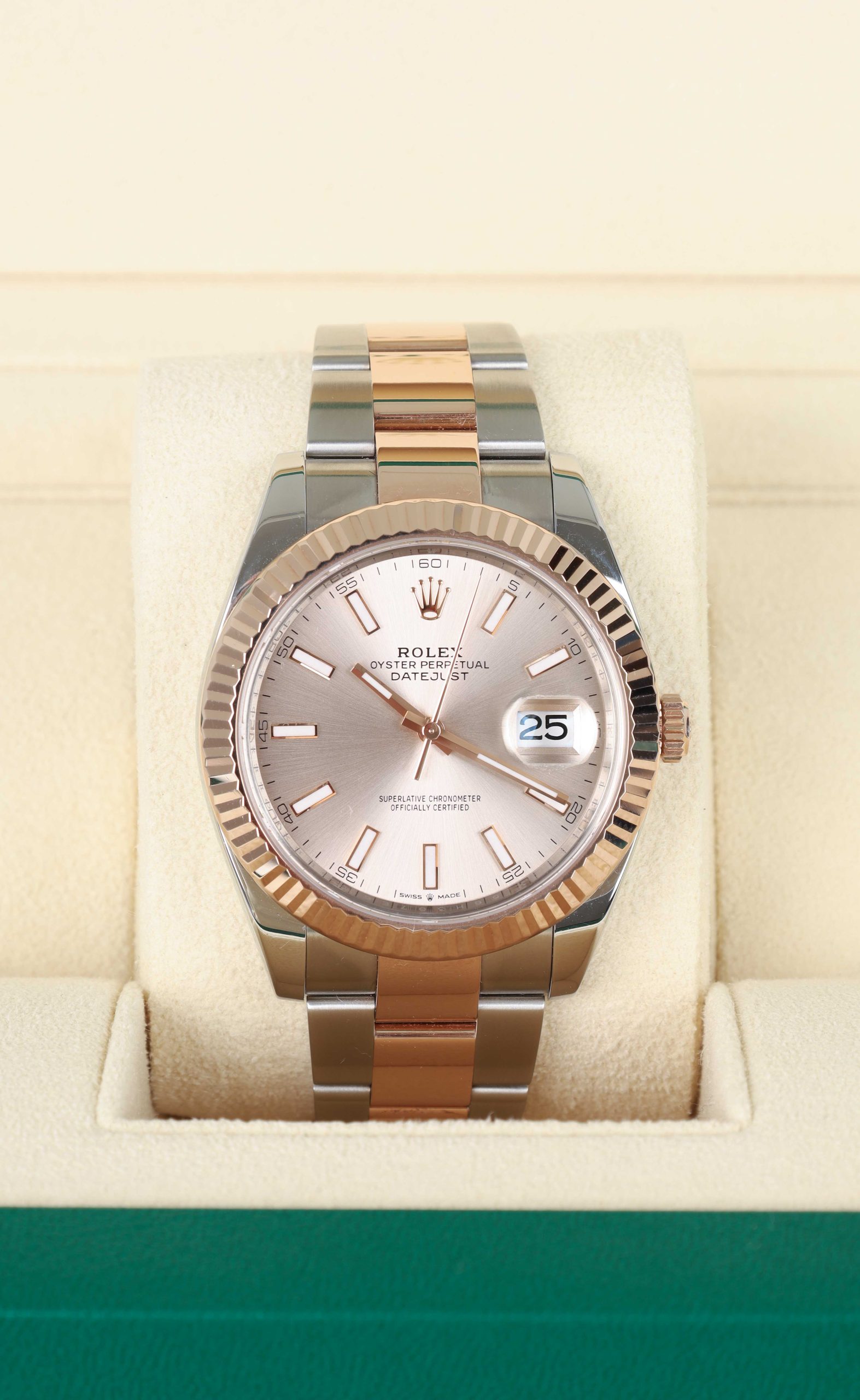 DateJust 41mm Pink Index