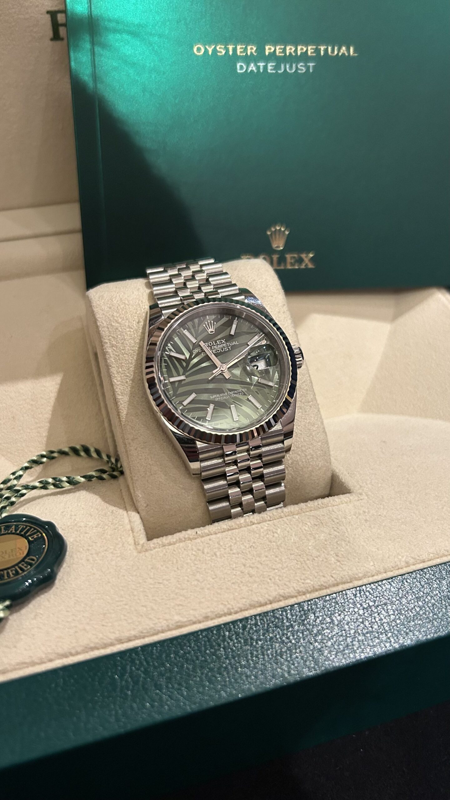Rolex Datejust 36 2024 Sıfır - $15,500 - Satılık Lüks Saat