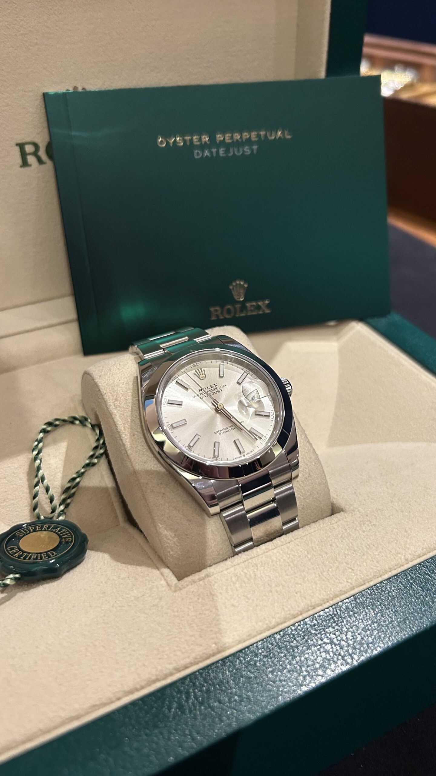 Rolex Datejust 41 2023 Sıfır - $12,250 - Satılık Lüks Saat
