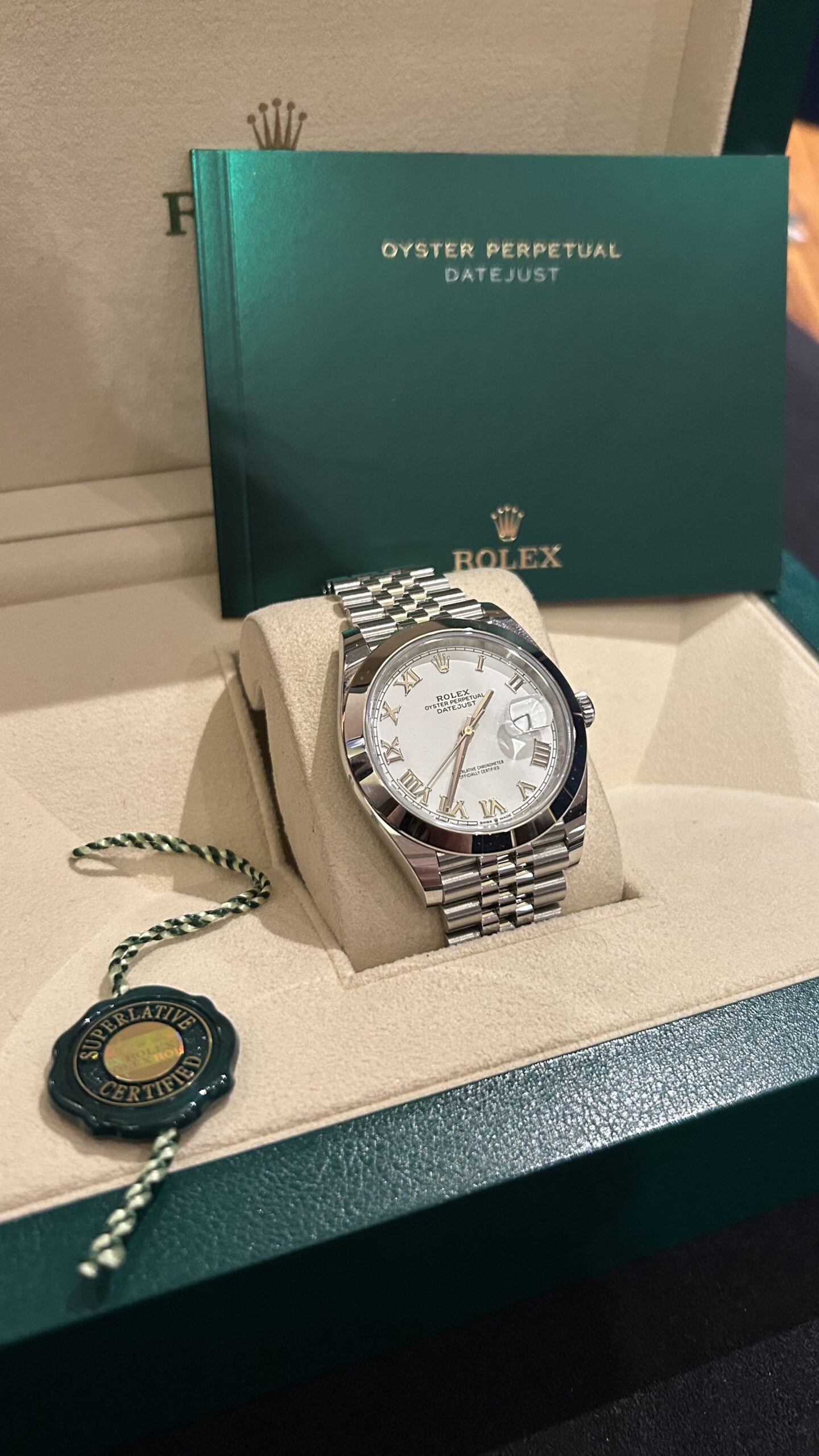 Rolex Datejust 41 2025 Sıfır - $13,500 - Satılık Lüks Saat