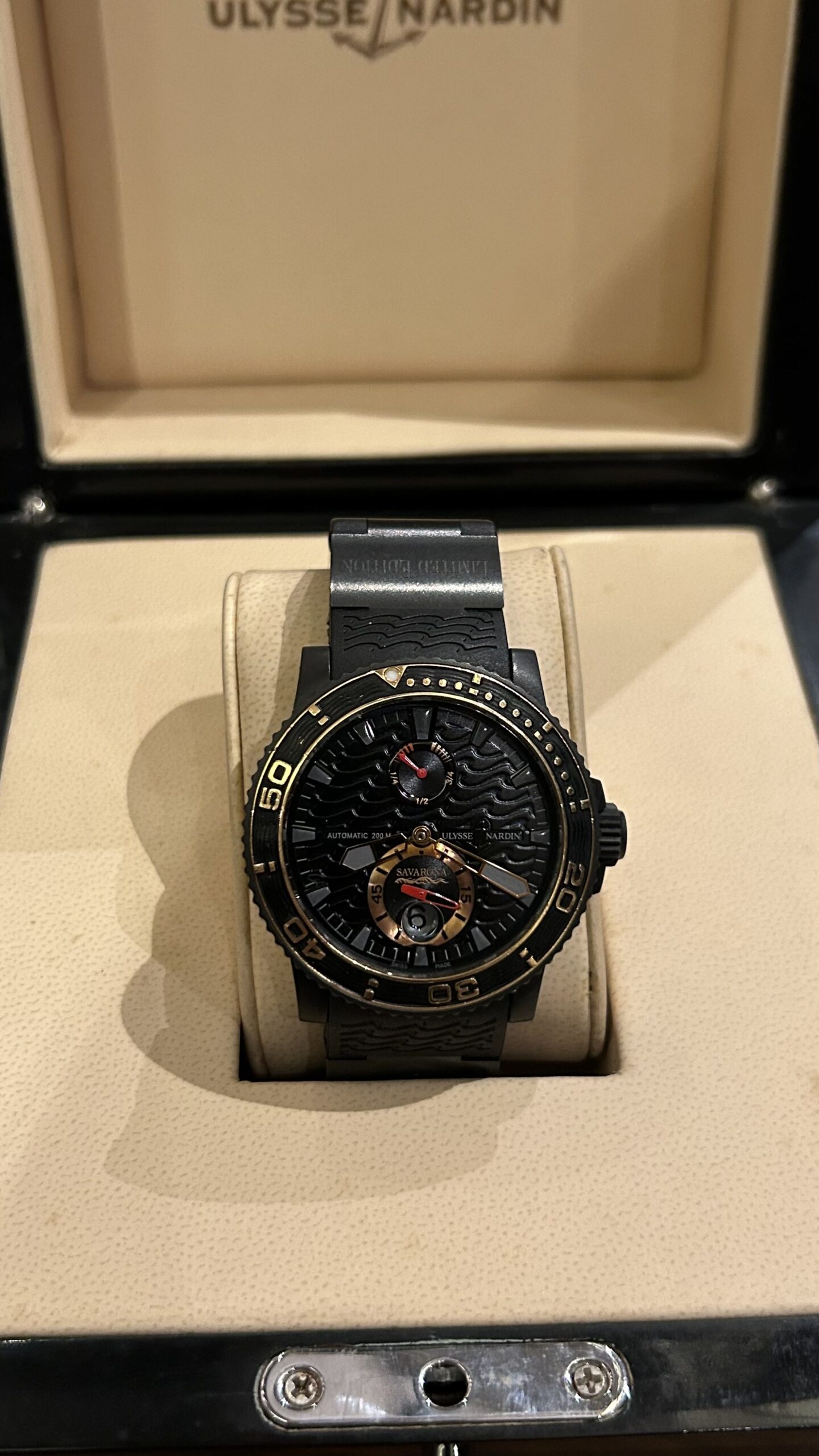 Ulysse Nardin MAXI MARINE DIVER SAVARONA 2026 İkinci El - $5,750 - Satılık Lüks Saat